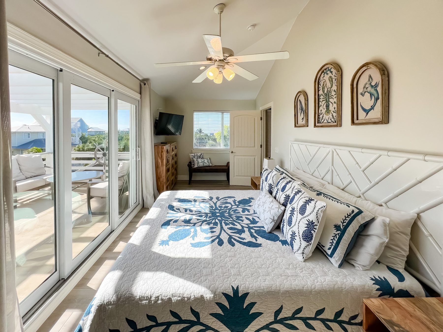 Lobster Tail bedroom